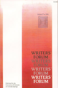 Writers' Forum Volume 27 by Alexander Blackburn